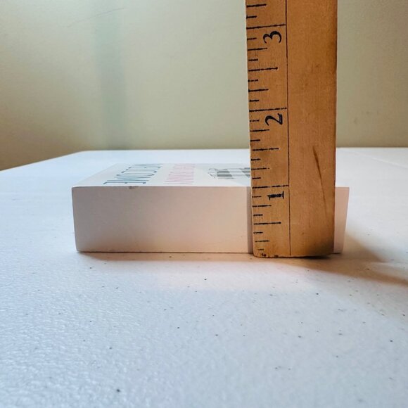 EVERY BUNNY WELCOME Easter decor buffalo plaid springtime tiered tray decoration - Picture 4 of 7